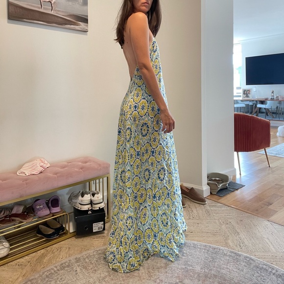 Ro’s Garden summer maxi halter dress. - Picture 5 of 10